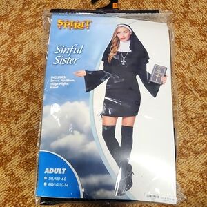 Spirit Halloween sinful sister costume